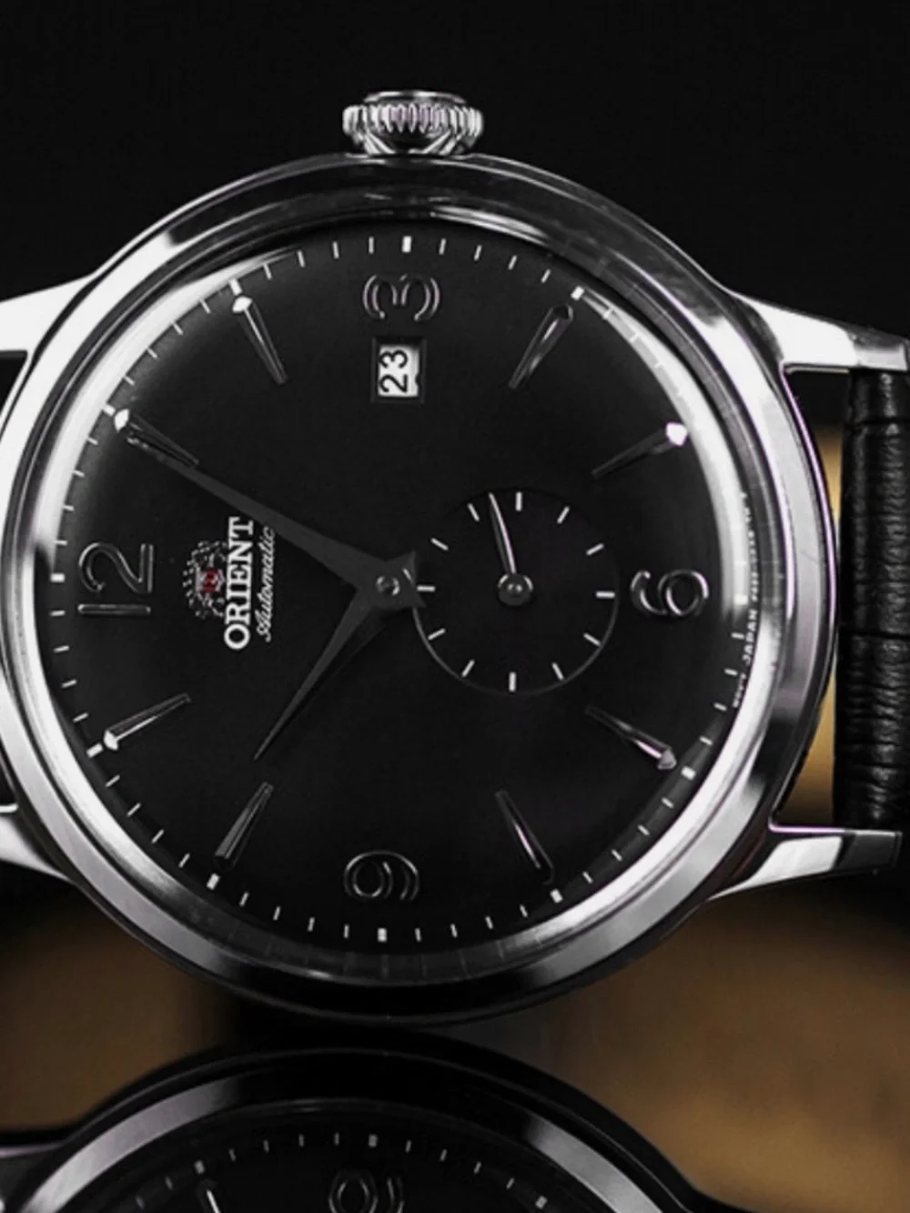 ORIENT Bambino Automatic Black Dial Men's SMALL SECONDS STAINLESS STEEL | 40.5MM